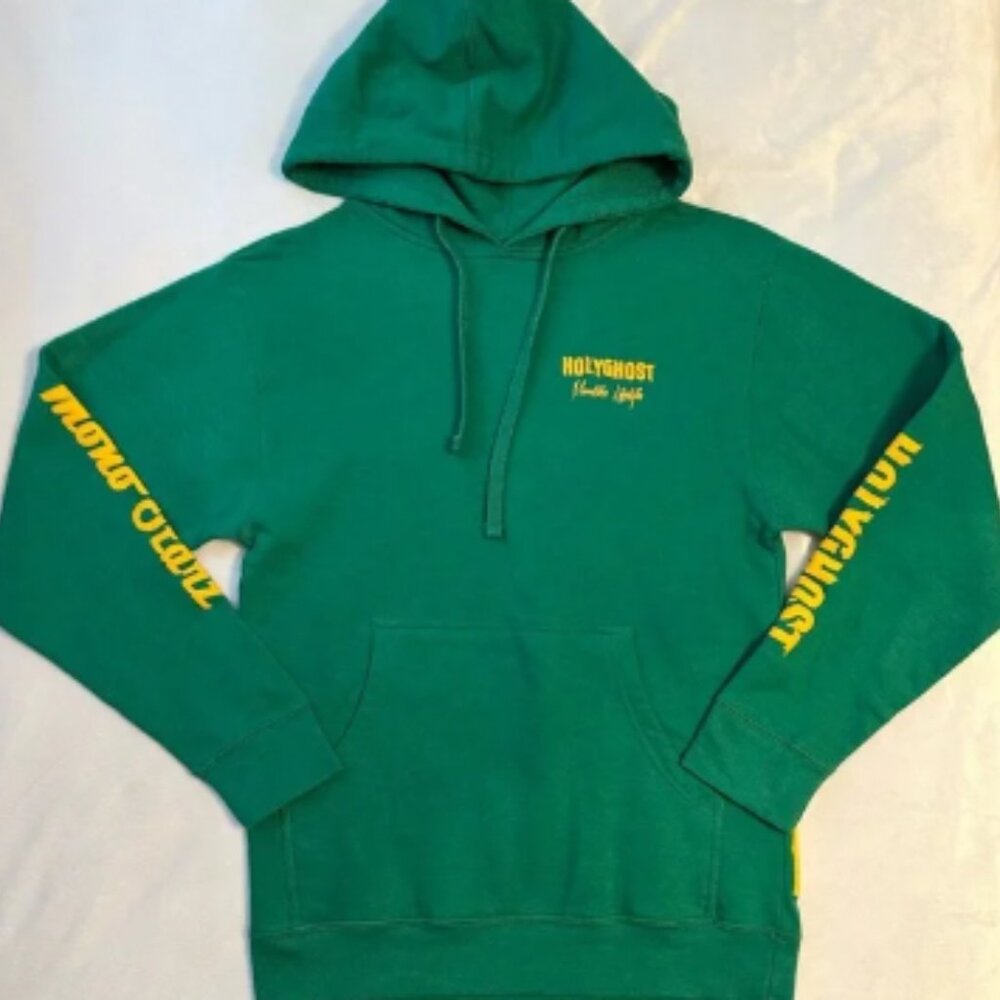 Mono Starz Holyghost Destined Beyond Greatness Hoodie S Racing green RARE